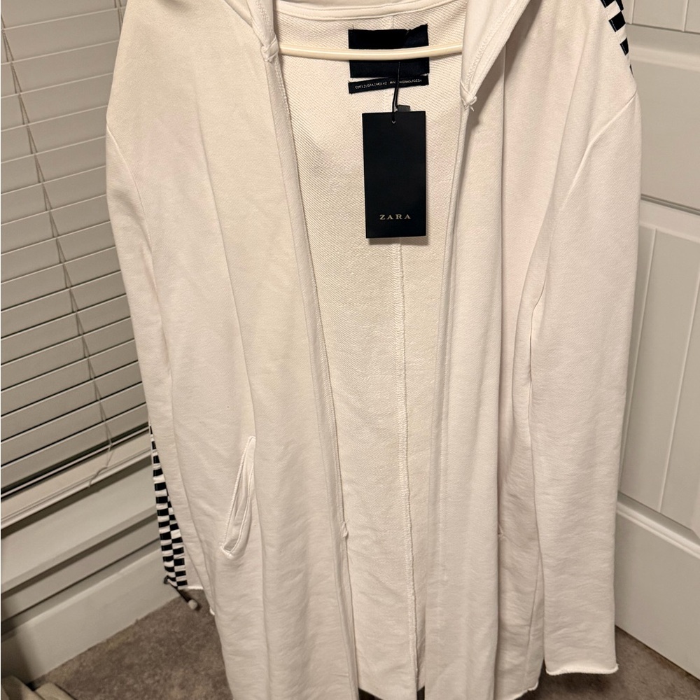 Zara Cream Textured Knit